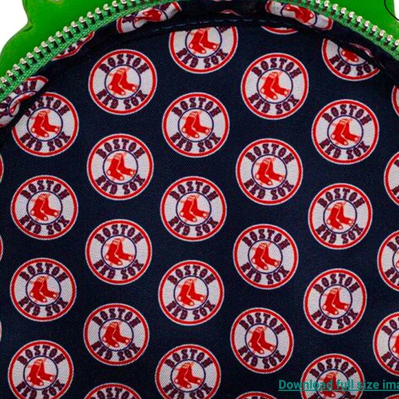 ❤️👹⚾️Loungefly MLB Boston Red Sox Green Monster⚾️👹❤️(have matching wallet) - Picture 4 of 7